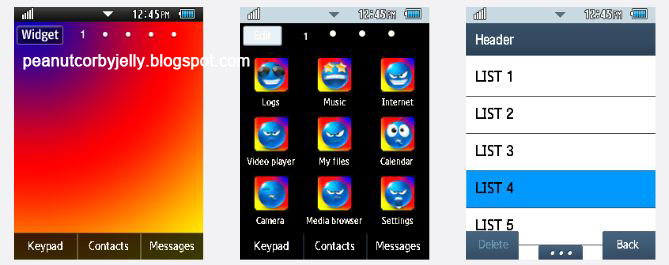 Free Download Themes Android For Samsung Corby 2